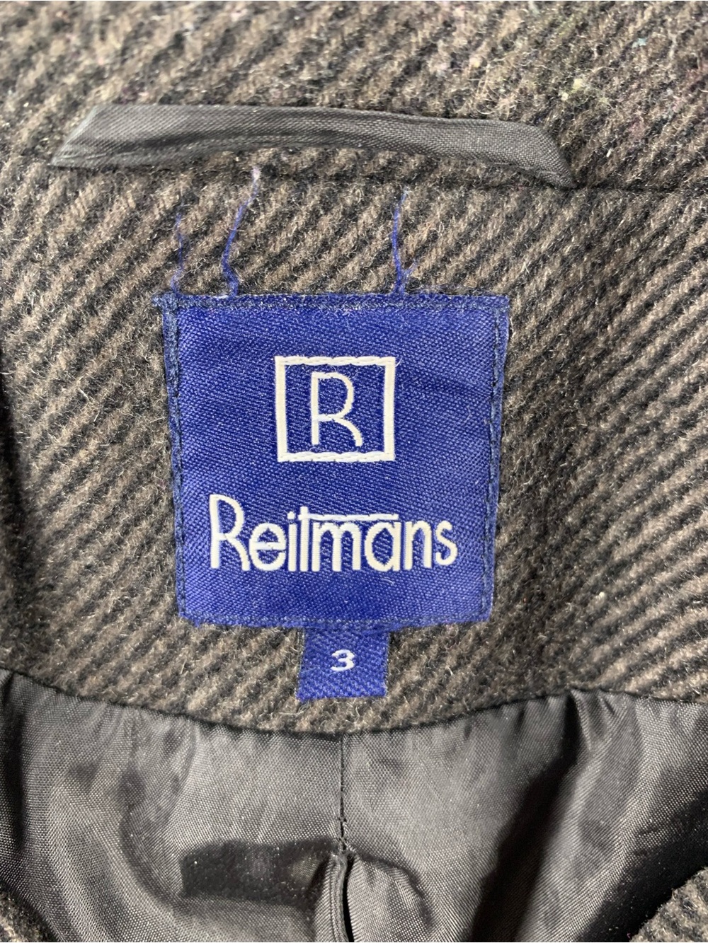 Pre loved REITMANS jacket womens size 3 - Picture 4 of 6